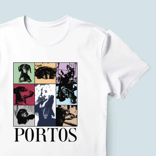 Fotocollage: Haustier Wie Taylor - T-Shirt Für Herren