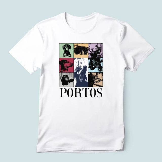 Fotocollage: Haustier Wie Taylor - T-Shirt Für Herren