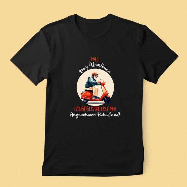 Name Und Unterschrift: Das Abenteuer Fängt Gerade Erst An - T-Shirt Für Herren