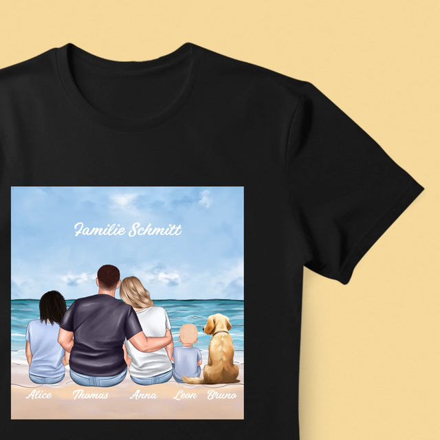 Avatar Creator: Familienporträt - T-Shirt Für Herren