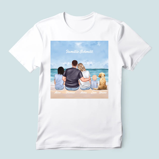 Avatar Creator: Familienporträt - T-Shirt Für Herren