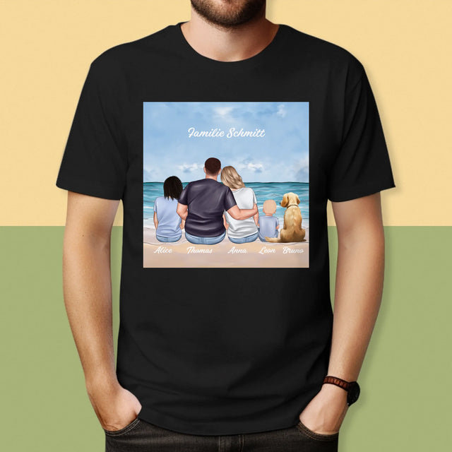 Avatar Creator: Familienporträt - T-Shirt Für Herren