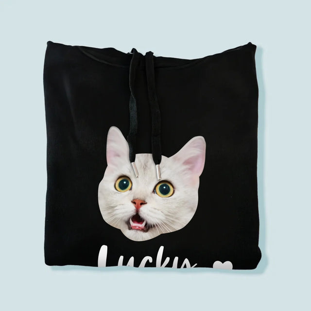 Ihr Avatar: Der Kopf Deines Kätzchens - Kapuzenpullover Für Herren