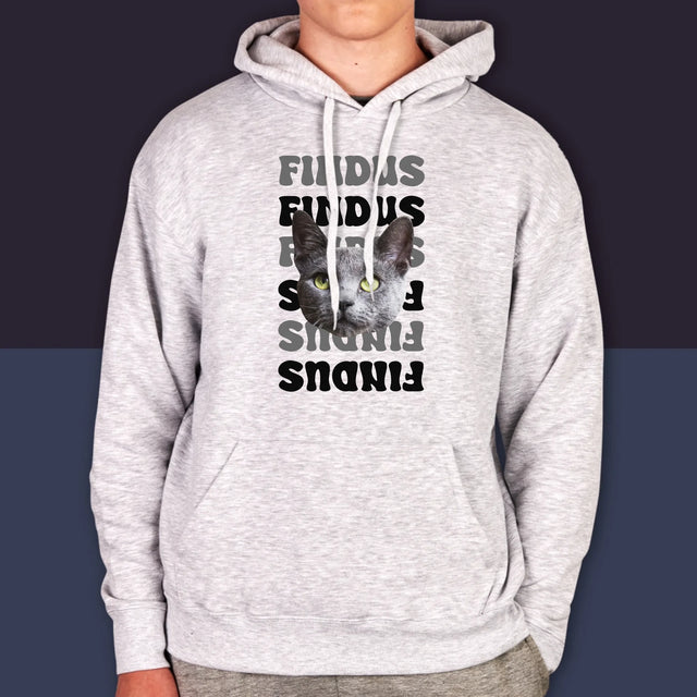 Ihr Avatar: Haustierfoto Mit Namen - Kapuzenpullover Für Herren