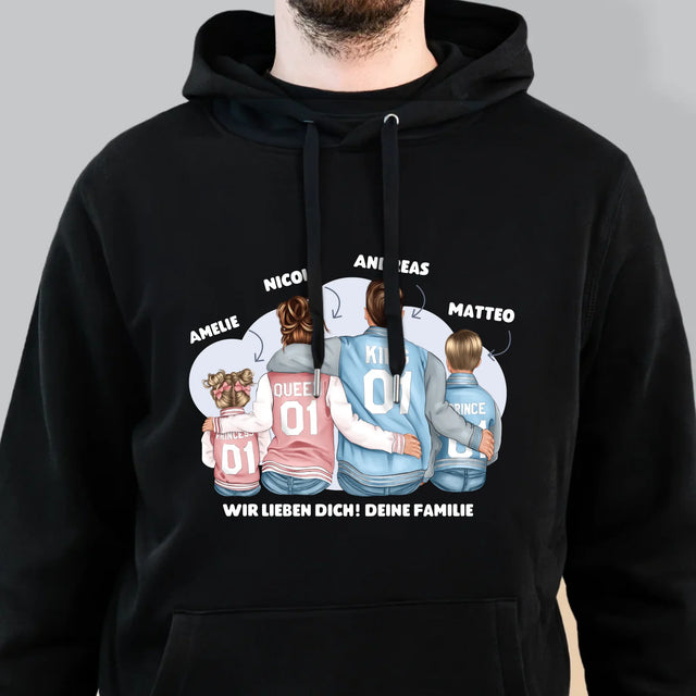 Avatar Creator: Hoodie-Familie - Kapuzenpullover Für Herren