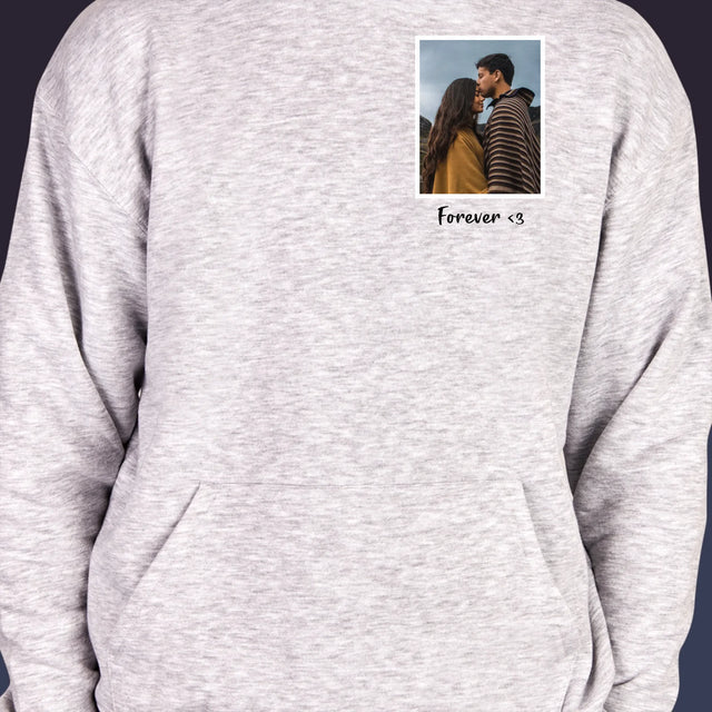 Foto Und Unterschrift: Foto Im Rahmen - Kapuzenpullover Für Herren