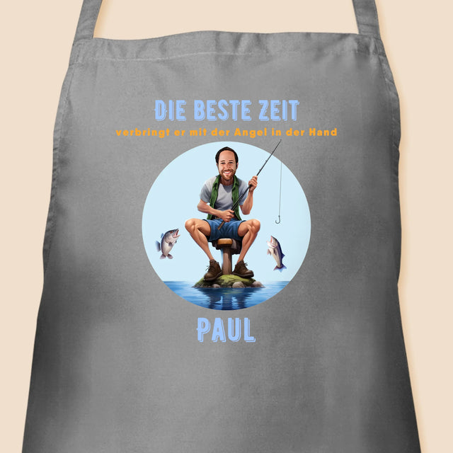 Foto und Bildunterschrift: Best Time - Bedruckte Schürze | DE