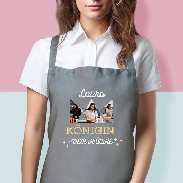 Fotocollage: Königin Der Küche - Schürze