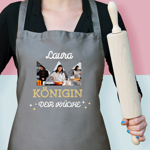 Fotocollage: Königin Der Küche - Schürze