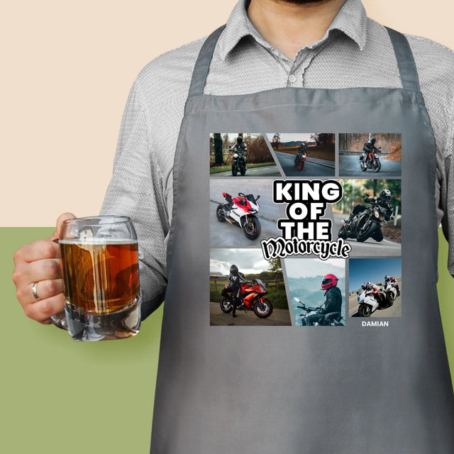 Fotocollage: King Of The Motorcycle - Schürze