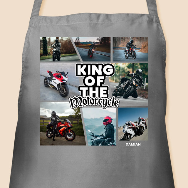 Fotocollage: King Of The Motorcycle - Schürze