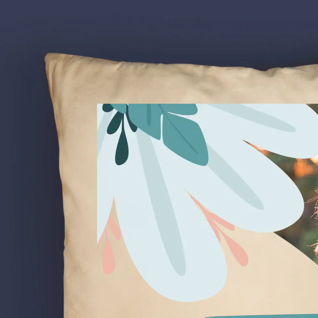 Foto Und Unterschrift: Viel Glück Bei Der Nicht-Arbeit - Kissen