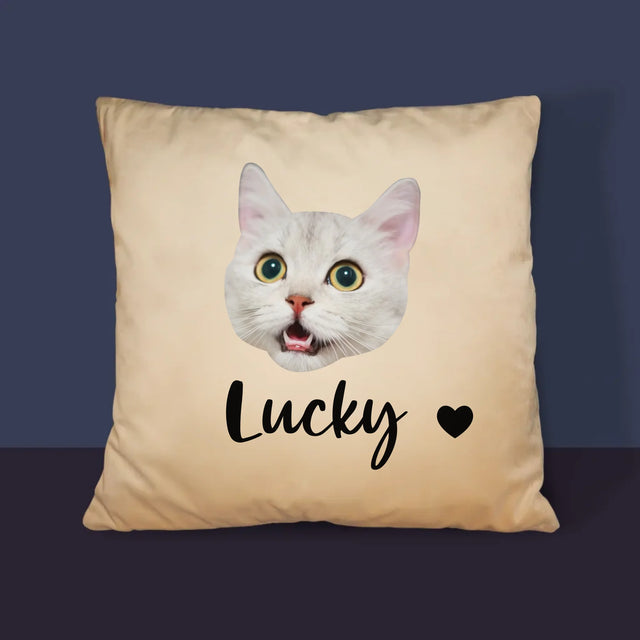 Ihr Avatar: Der Kopf Deines Kätzchens - Kissen