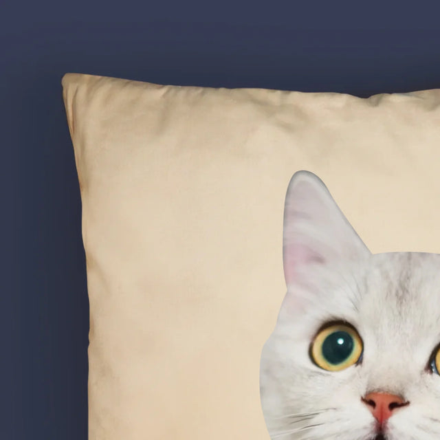 Ihr Avatar: Der Kopf Deines Kätzchens - Kissen