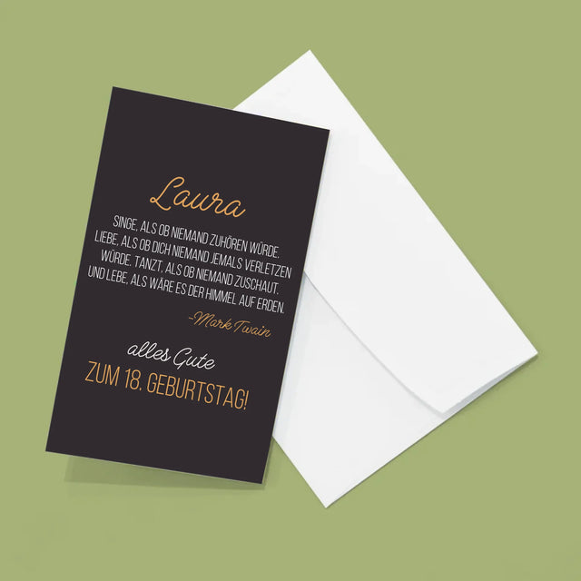 Fotocollage: Geburtstagswünsche - Fotos, Harmonikaartig Gefaltet