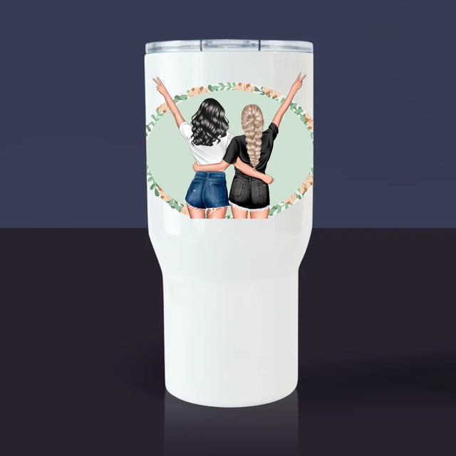 Avatar Creator: Best Friends - Thermobecher Weiß