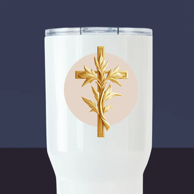 Name Und Unterschrift: Dank An Den Pfarrer - Thermobecher Weiß