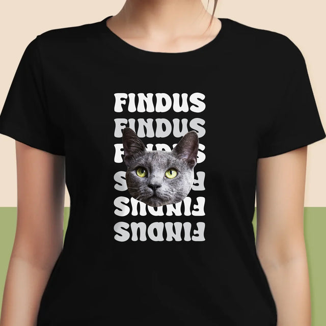 Ihr Avatar: Haustierfoto Mit Namen - T-Shirt Für Damen