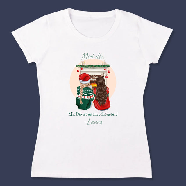 Avatar Creator: Beste Freundinnen Weihnachten - T-Shirt Für Damen