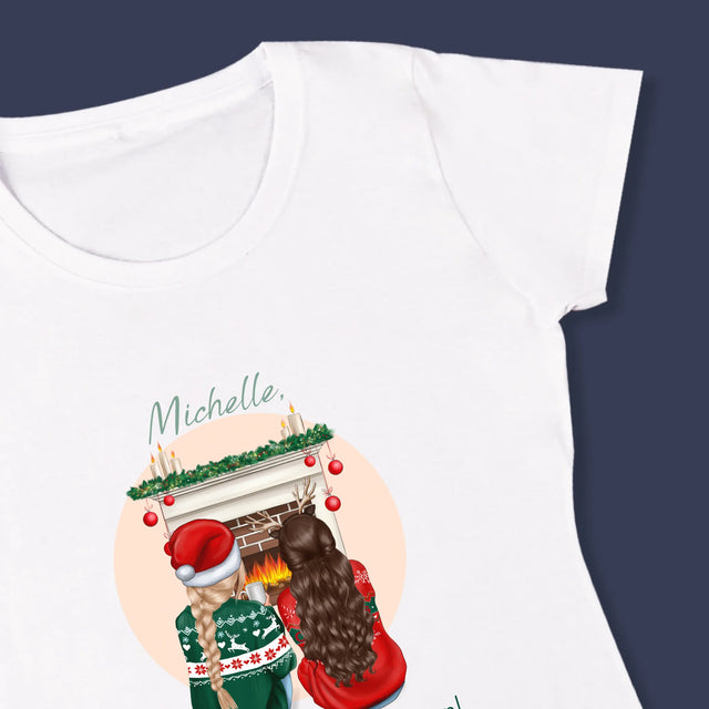 Avatar Creator: Beste Freundinnen Weihnachten - T-Shirt Für Damen