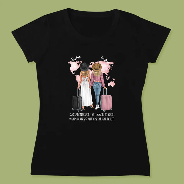 Avatar Creator: Reisende Freundinnen - T-Shirt Für Damen