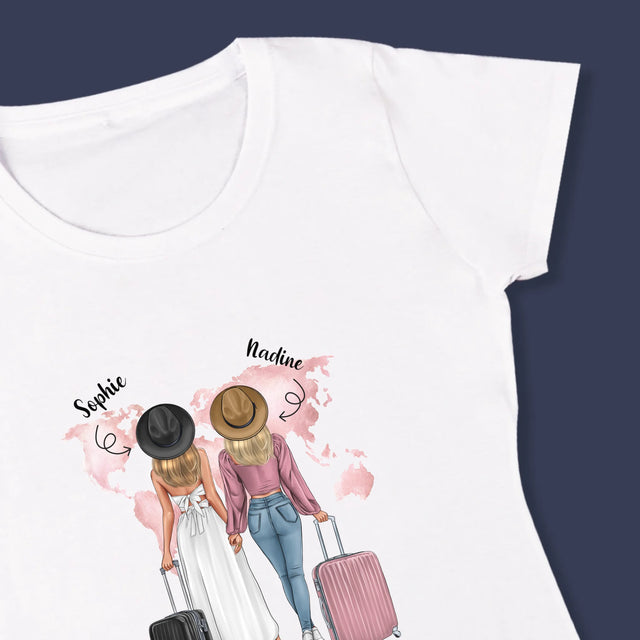 Avatar Creator: Reisende Freundinnen - T-Shirt Für Damen