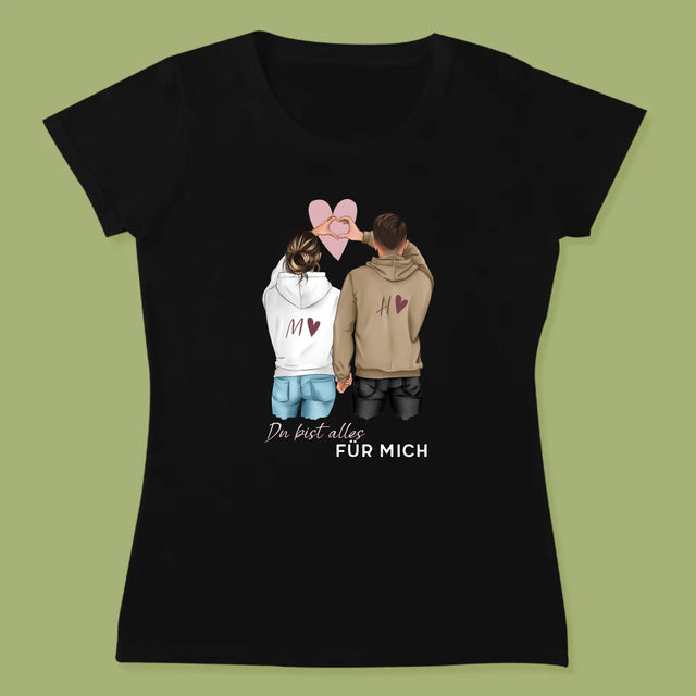 Avatar Creator: Paar Herz - T-Shirt Für Damen