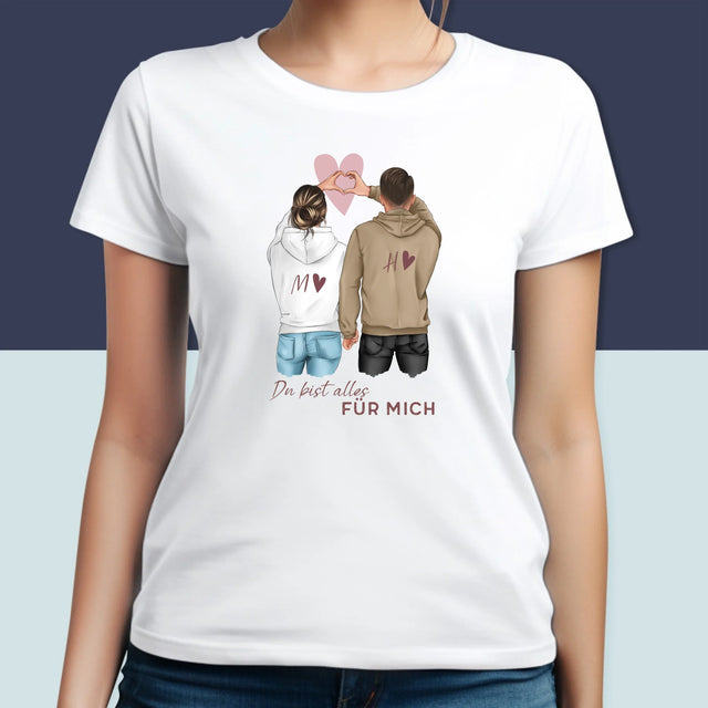 Avatar Creator: Paar Herz - T-Shirt Für Damen