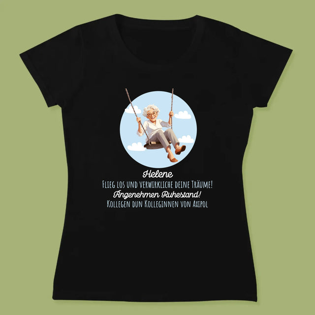 Name Und Unterschrift: Erfülle Deine Träume - T-Shirt Für Damen