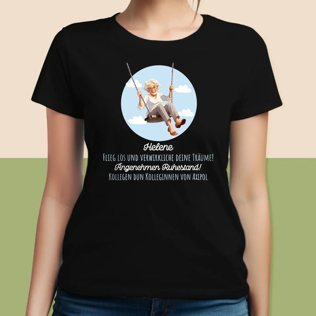 Name Und Unterschrift: Erfülle Deine Träume - T-Shirt Für Damen