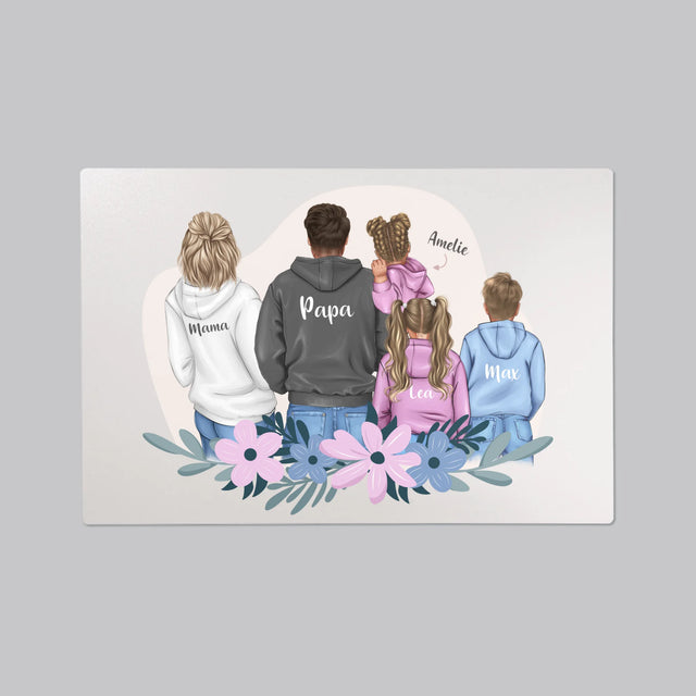 Avatar Creator: Familie Mit Kindern - Schreibtischunterlage