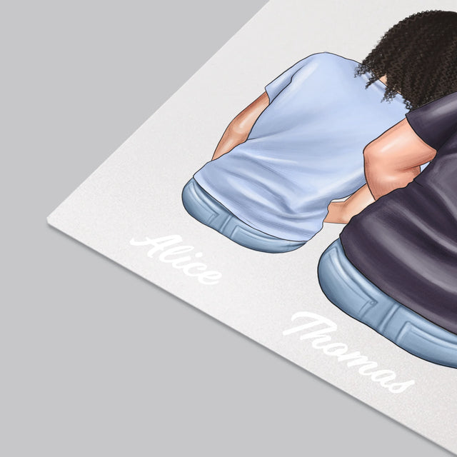 Avatar Creator: Familienporträt - Schreibtischunterlage