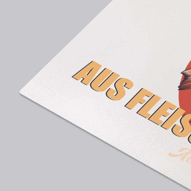 Name Und Unterschrift: Ein Angler Aus Fleisch Und Gräten - Schreibtischunterlage