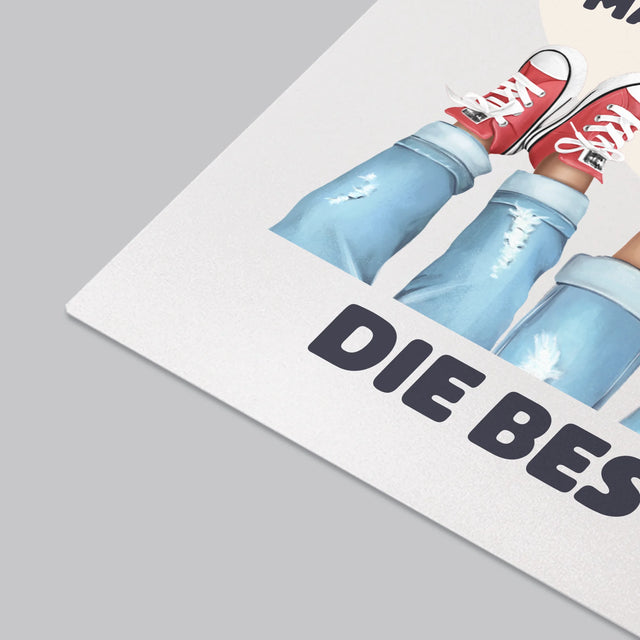 Avatar Creator: Familie Sneakers - Schreibtischunterlage