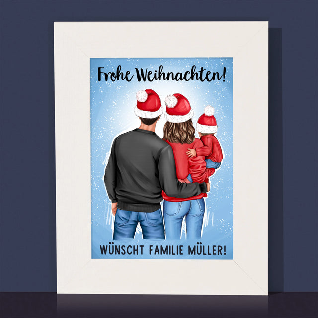 Avatar Creator: Weihnachtsfamilie - Bilderrahmen
