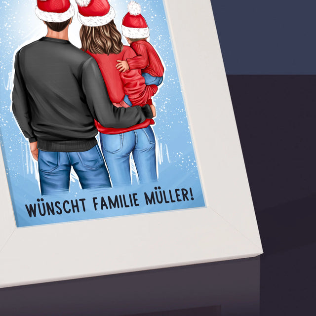 Avatar Creator: Weihnachtsfamilie - Bilderrahmen