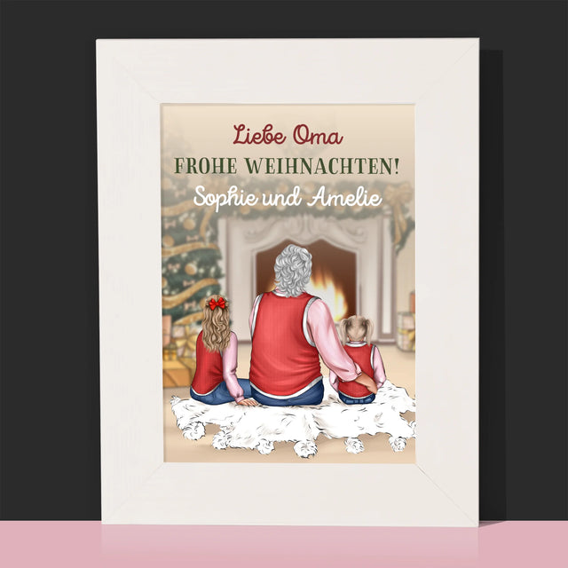 Avatar Creator: Frohe Weihnachten, Oma! - Bilderrahmen