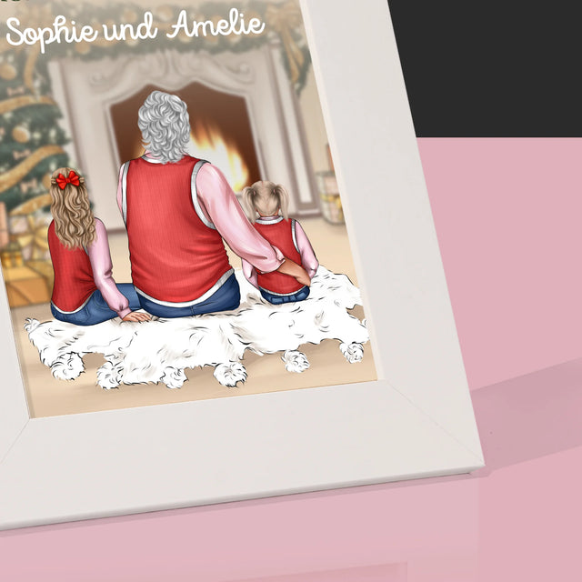 Avatar Creator: Frohe Weihnachten, Oma! - Bilderrahmen