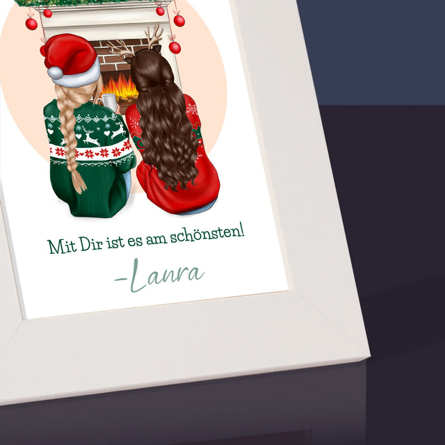 Avatar Creator: Beste Freundinnen Weihnachten - Bilderrahmen