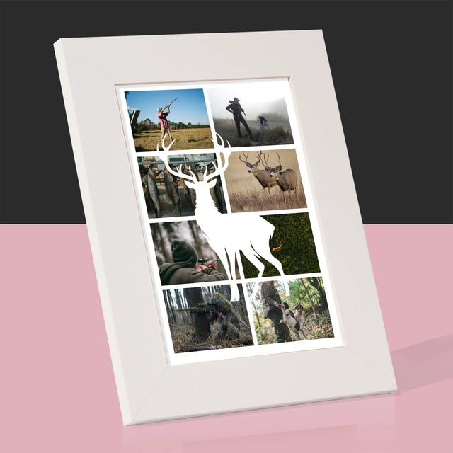 Fotocollage: Der Jäger - Bilderrahmen
