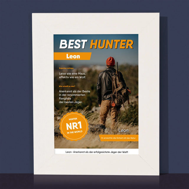 Magazin-Cover: Best Hunter - Bilderrahmen