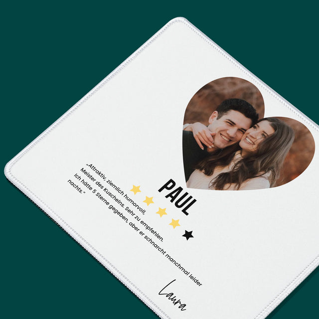 Foto Und Unterschrift: Bester Freund-Empfohlen - Mauspad