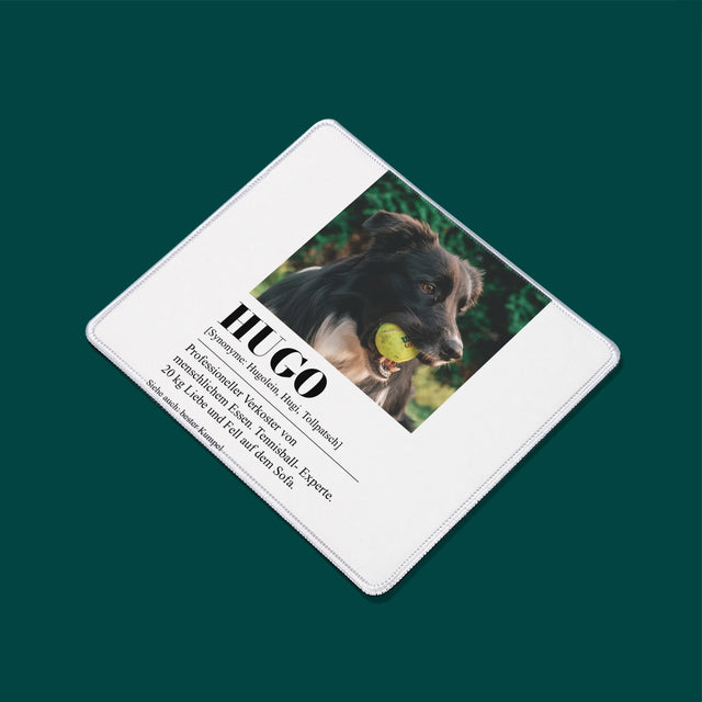 Foto Und Unterschrift: Haustier Definition - Mauspad