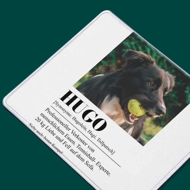 Foto Und Unterschrift: Haustier Definition - Mauspad