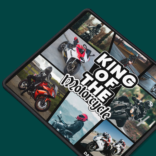 Fotocollage: King Of The Motorcycle - Mauspad