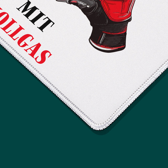 Foto Und Unterschrift: Ich Liebe Dich In Vollen Zügen - Mauspad