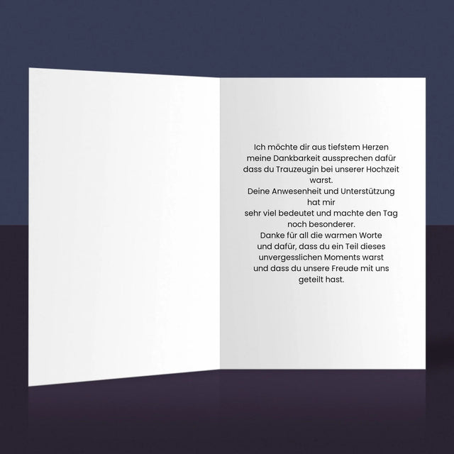 Fotocollage: Dies Ist Unsere Gemeinsame Reise - Glückwunschkarte