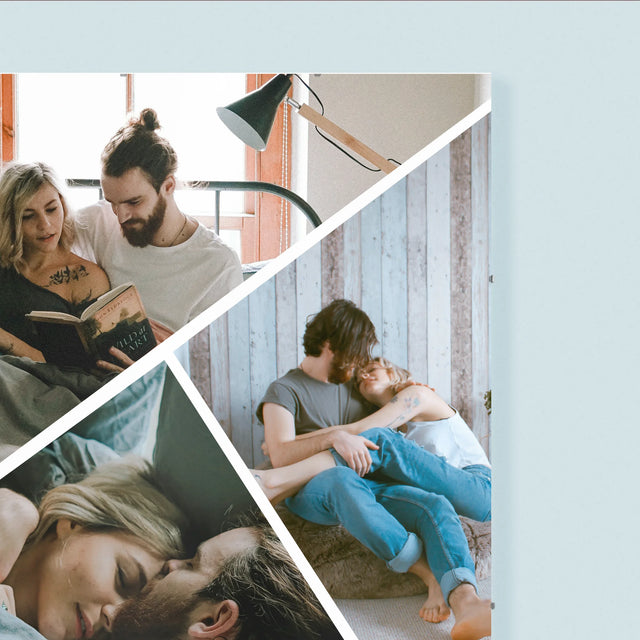 Fotocollage: Schön, Dass Es Dich Gibt - Poster