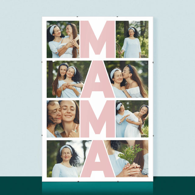 Fotocollage: Mama Collage - Poster