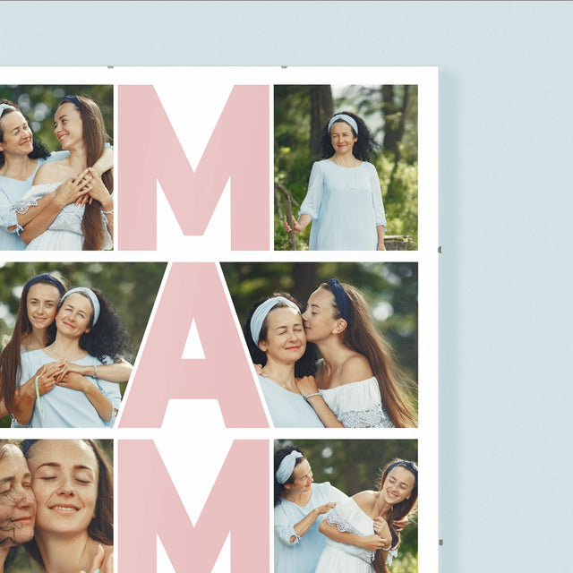 Fotocollage: Mama Collage - Poster